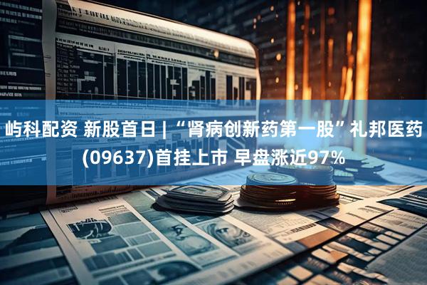 屿科配资 新股首日 | “肾病创新药第一股”礼邦医药(09637)首挂上市 早盘涨近97%