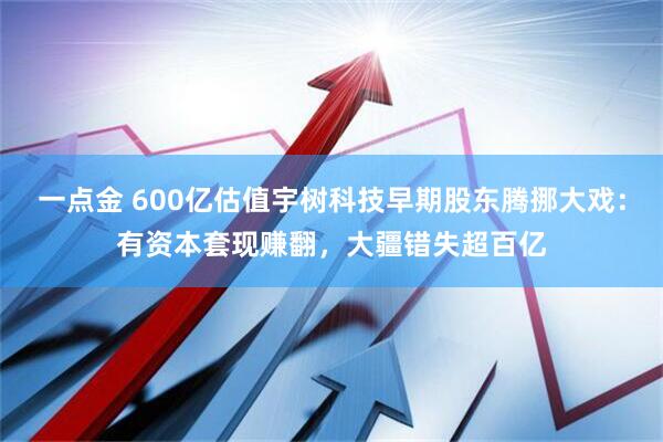 一点金 600亿估值宇树科技早期股东腾挪大戏：有资本套现赚翻，大疆错失超百亿